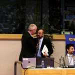 abbraccio-pistelli-shulz con Martin Schulz
